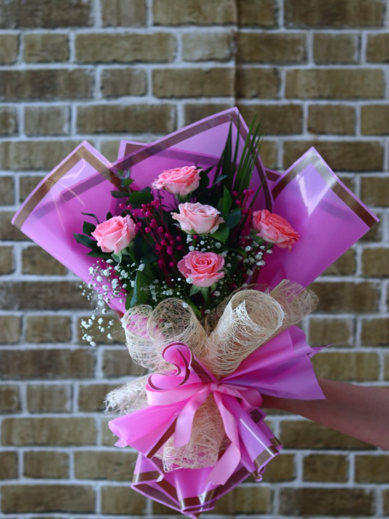 Pembe Gül Buketi